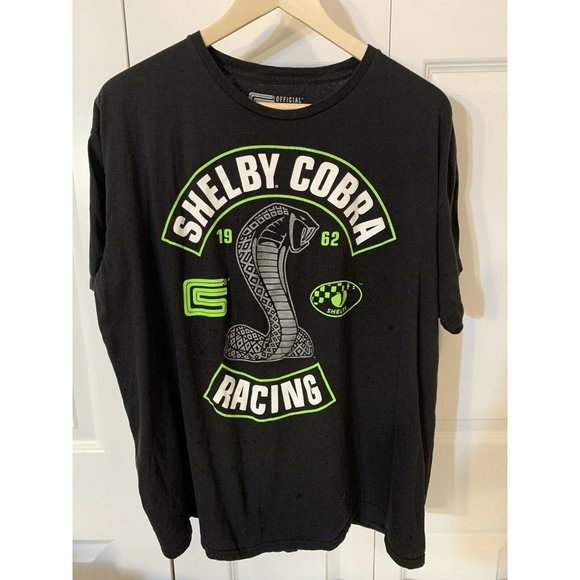 Fifth‎ Sun Shelby Cobra Graphic Men’s Sz XL T Shirt Black Green - Picture 3 of 5